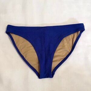 Blue bikini bottoms